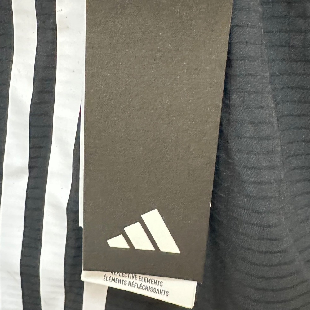 Adidas Womens Own the Run AOP Running Suit Black IK5010 Size L New - Picture 5 of 15